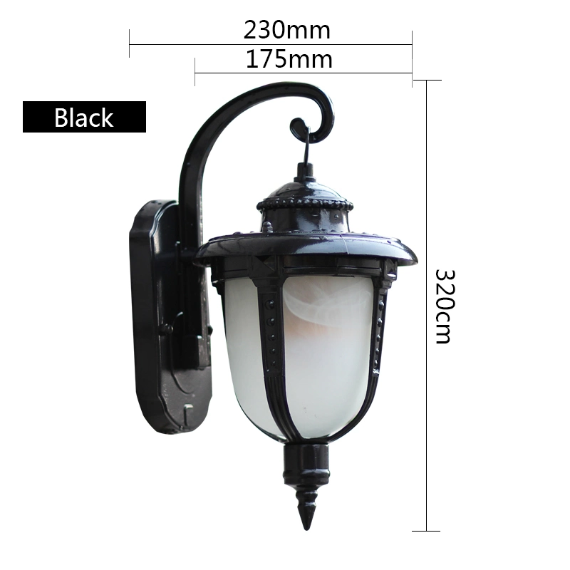 Retro Wall Lamp Waterproof Outdoor Porch Wall Light Corridor Courtyard Facade Lighting (WH-VR-88)