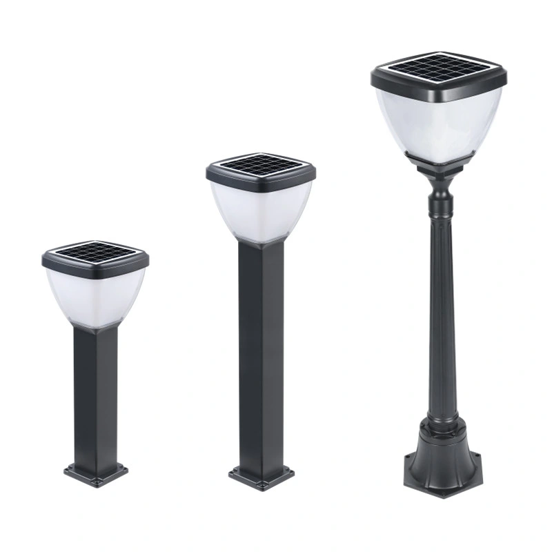 Outdoor Commercial/Residential Landscape Garden Driveway Pathway Lawn 5W Solar LED Bollard Lights