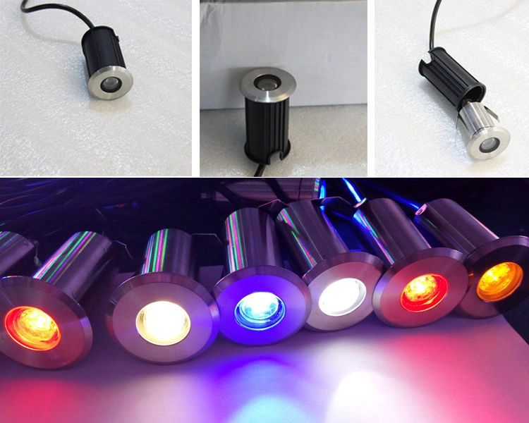 RGB Color LED Pool Light Underwater Waterproof Underground Pool Light