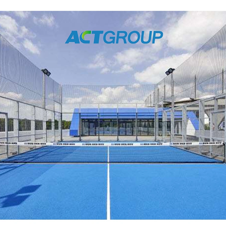 New Design Padel Tennis Court Panoramic Sport Paddle Tennis Platform Court Artificial Grass
