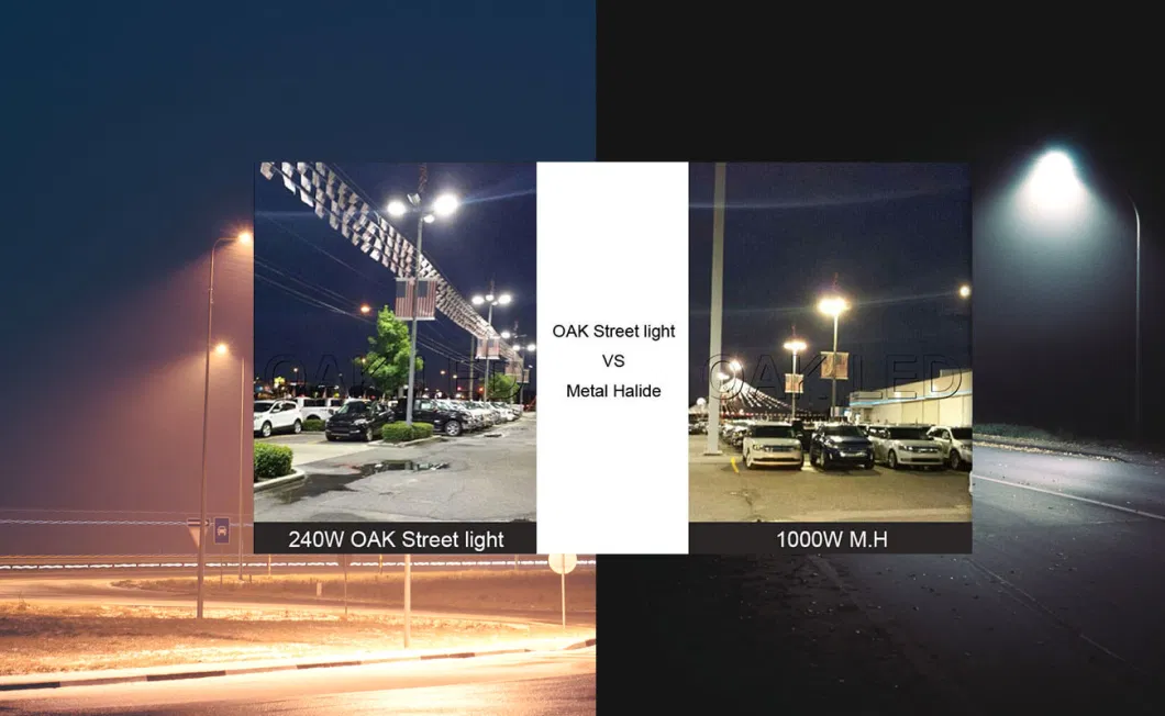 Outdoor Street Lighting with Solar Smart 50 Watt LED Street Lights