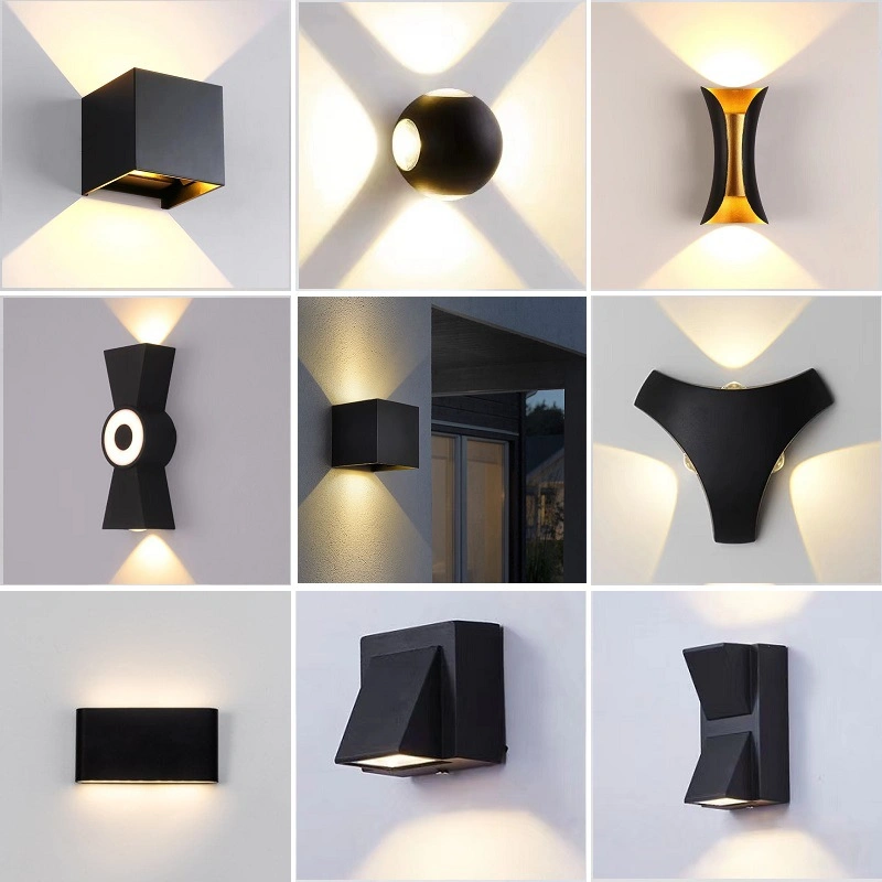 Modern Antique LED Outdoor Wall Lamps up Down Outdoor Lighting Wall Light Lamp