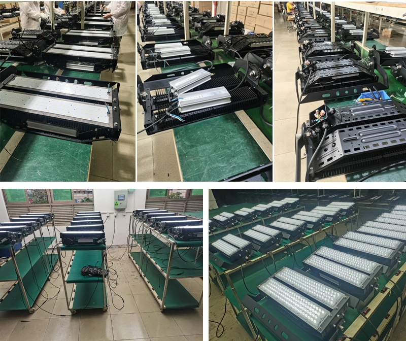 High Power LED Flood Light for Tennis Court Stadium Lighting - 150lm/W, 500W-1500W