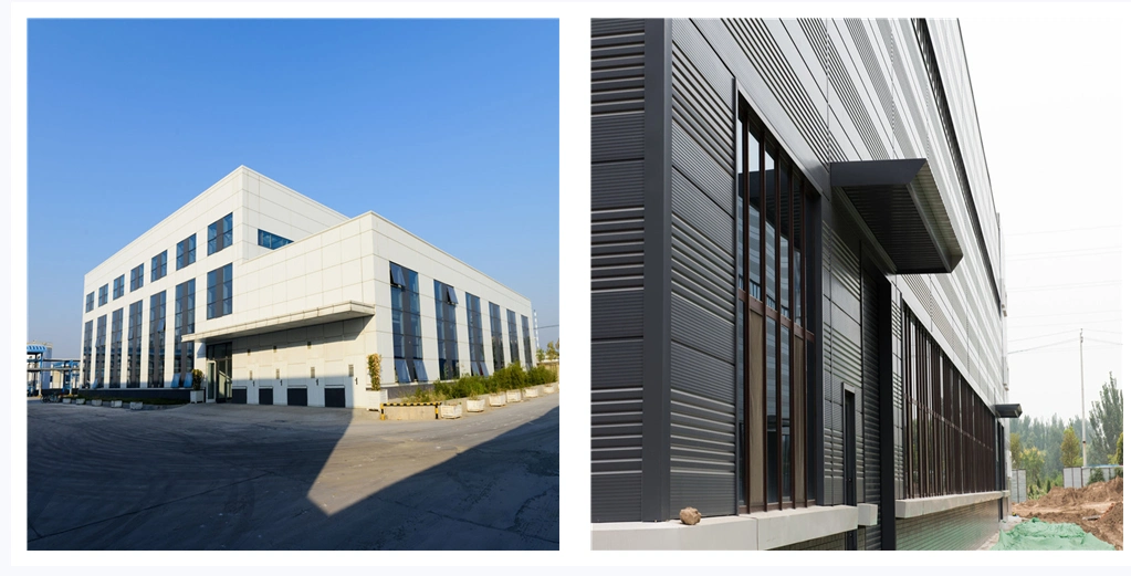 Hot Rolled Building Materials Steel Structure with Decorative External Wall Cladding