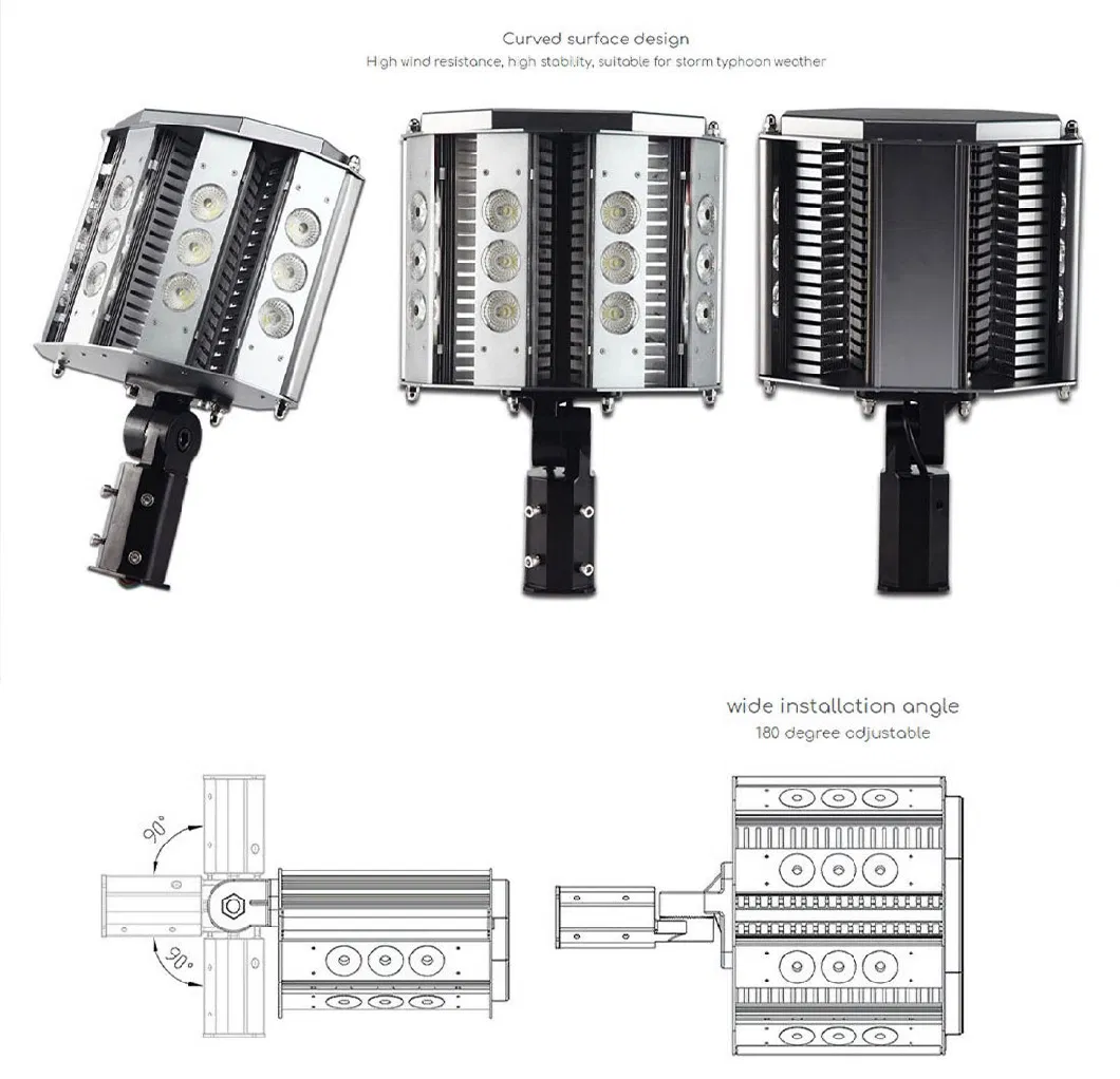 Outdoor Street Lighting with Solar Smart 50 Watt LED Street Lights