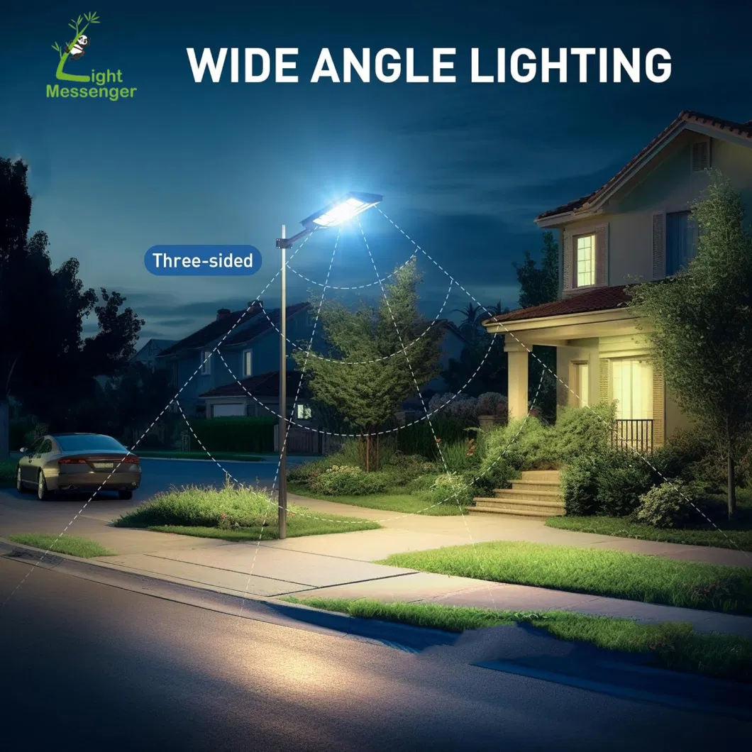 Light Messenger Lighting New LED Product String Lights Outdoor Decorative 1000W 1200W 1500W All in One Street Solar Light