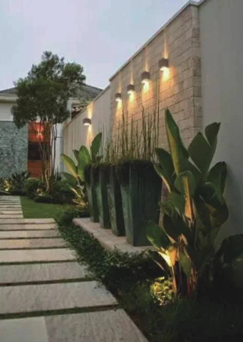 Modern LED Outdoor Wall Lamps Decorative Street Lights Home Stairs Waterproof Garden Home Lights