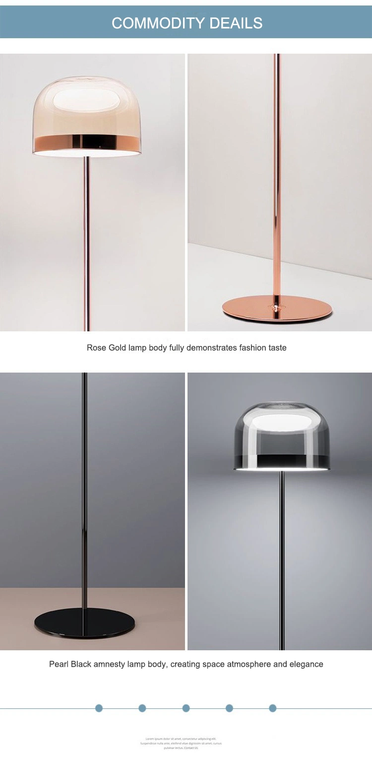 Contemporary Modern Nordic Minimalist Living Room Glass Lights Lighting Wall Lamp