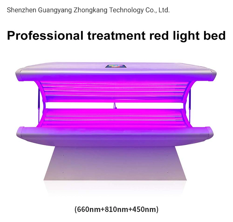 Suyzeko LED Photon Pulse Red Light Therapy Bed for Sports Recovery