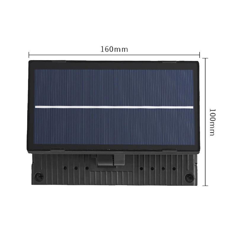 Waterproof Decorative RGB LED Solar Garden Wall Light for Yard