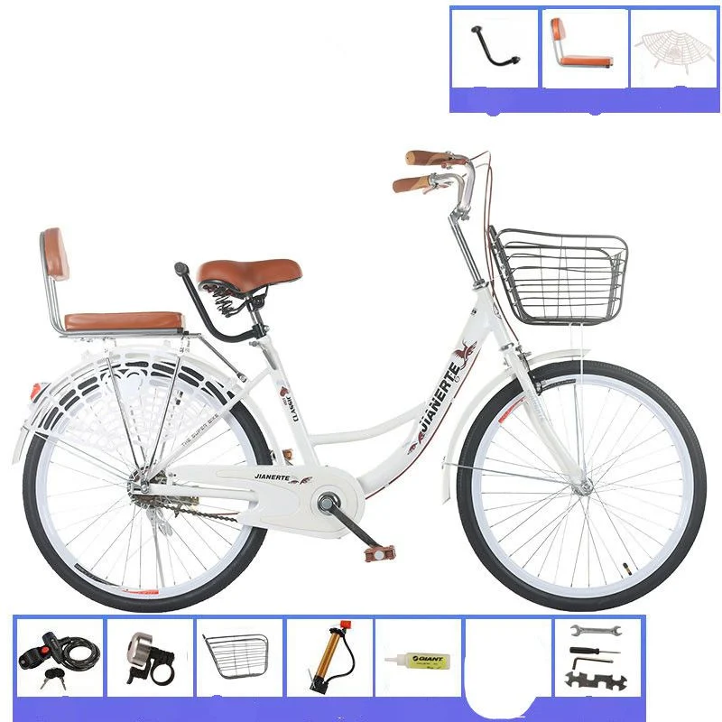 City Bike /Adult Urban Bicycle for Women Ladies Classic Cycles City 2022 Cruiser Women Bikes for Women Bicicletas 26 Inch Cycle
