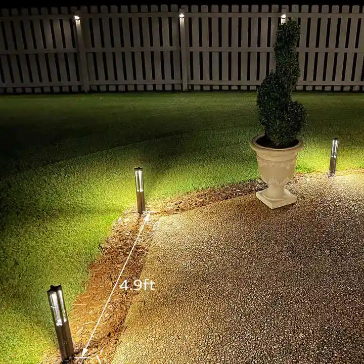 5W LED Aluminum Compact Outdoor IP65 Waterproof Garden Spike Lawn Bollard Light