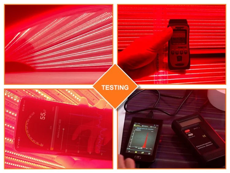 Suyzeko LED Photon Pulse Red Light Therapy Bed for Sports Recovery