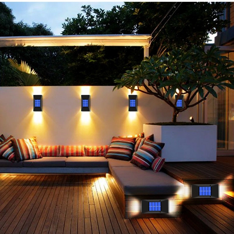 Solar Panel Lights LED Wall Light Street Lighting Holiday Decoration Pathway Lamp