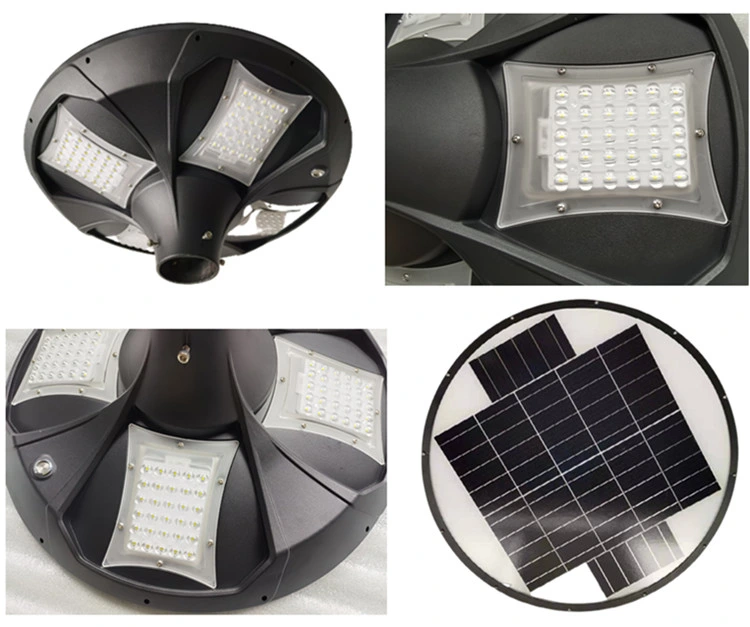 All-in-One Integrated Solar Outdoor Luminaire 30W 40W 50W Solar Bollard Lighting