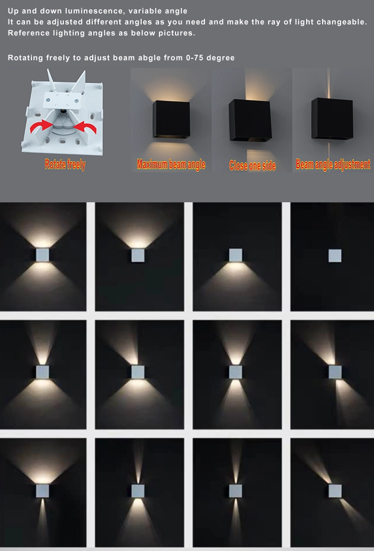 Good Quality Outdoor Industrial Wall Lighting IP65 LED Wall Lamp for Home