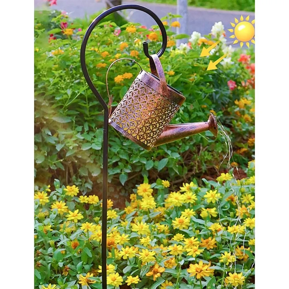 Waterproof Iron Art Water Kettle Lawn Lighting Garden Lamp Bl20505