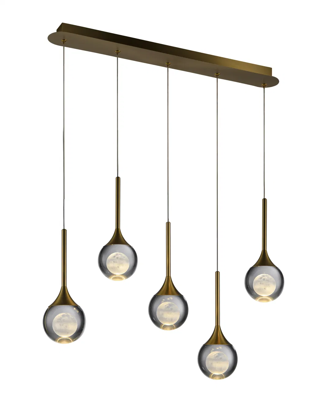 Masivel Factory Modern Lighting Luxury Crystal Chandelier Light LED Pendant Lamp