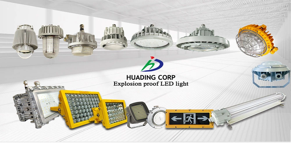 LED Explosion Proof High Bay Lights Industrial Luminaires for Pulp and Paper Chemical Industry Atex Zone 1