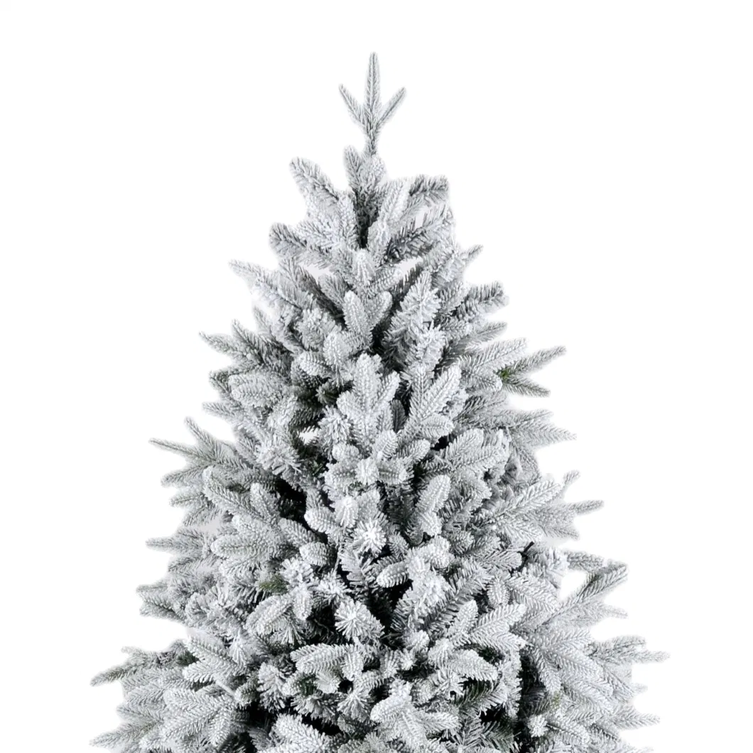 2023 Pre-Lit Christmas Tree for Decoration 7FT to 10FT Snow PE / PVC