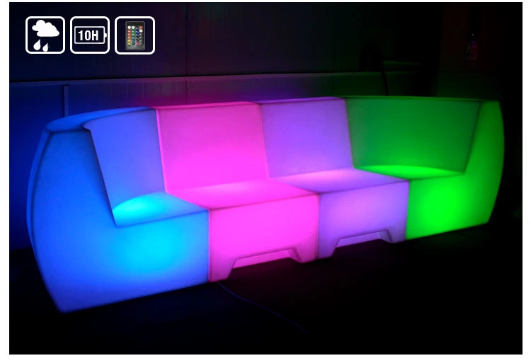 LED Furniture Sofa LED Furniture PE LED Lit Furniture