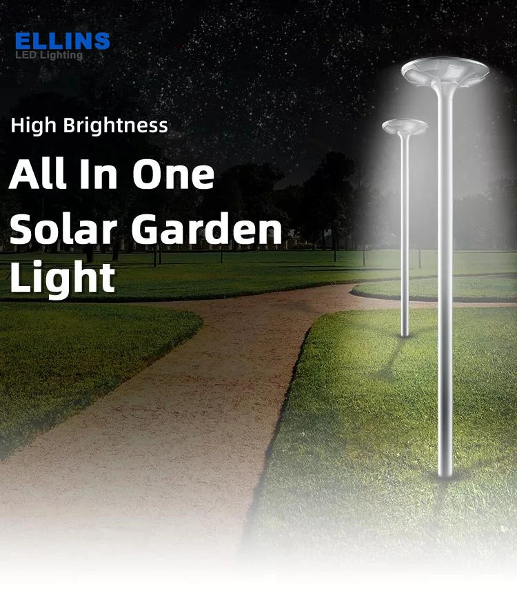All-in-One Integrated Solar Outdoor Luminaire 30W 40W 50W Solar Bollard Lighting