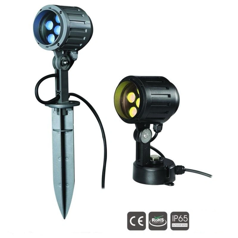 15W IP65 Lawn Light LED RGB Landscape Spotlight