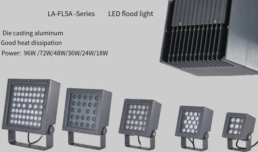LED Outdoor Die-Casting Aluminum Architectural Projection Floodlight Facade Lighting