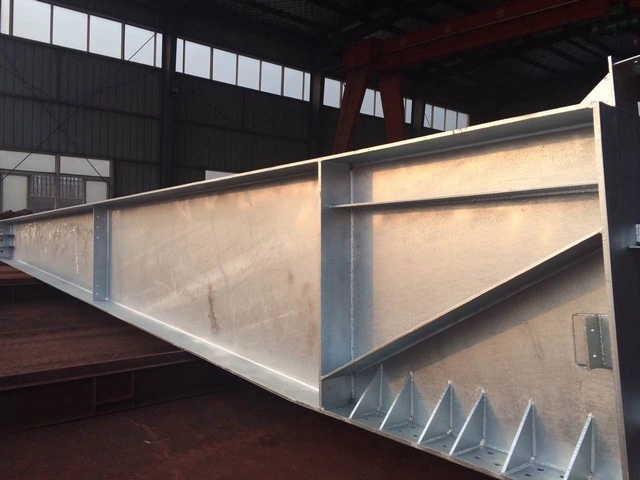 Q235B Modular Heavy Prefabricated Metal Light Steel H Column Manufacturer for Building