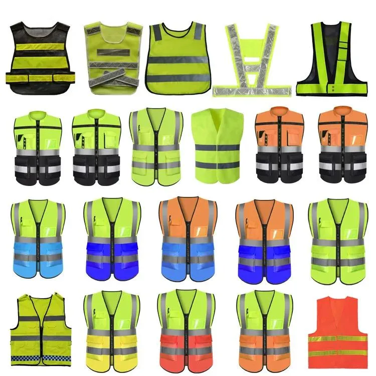 Reflective Safety Vest Elastic Adjustable Bands Set Running Sash Sport Gear Pack