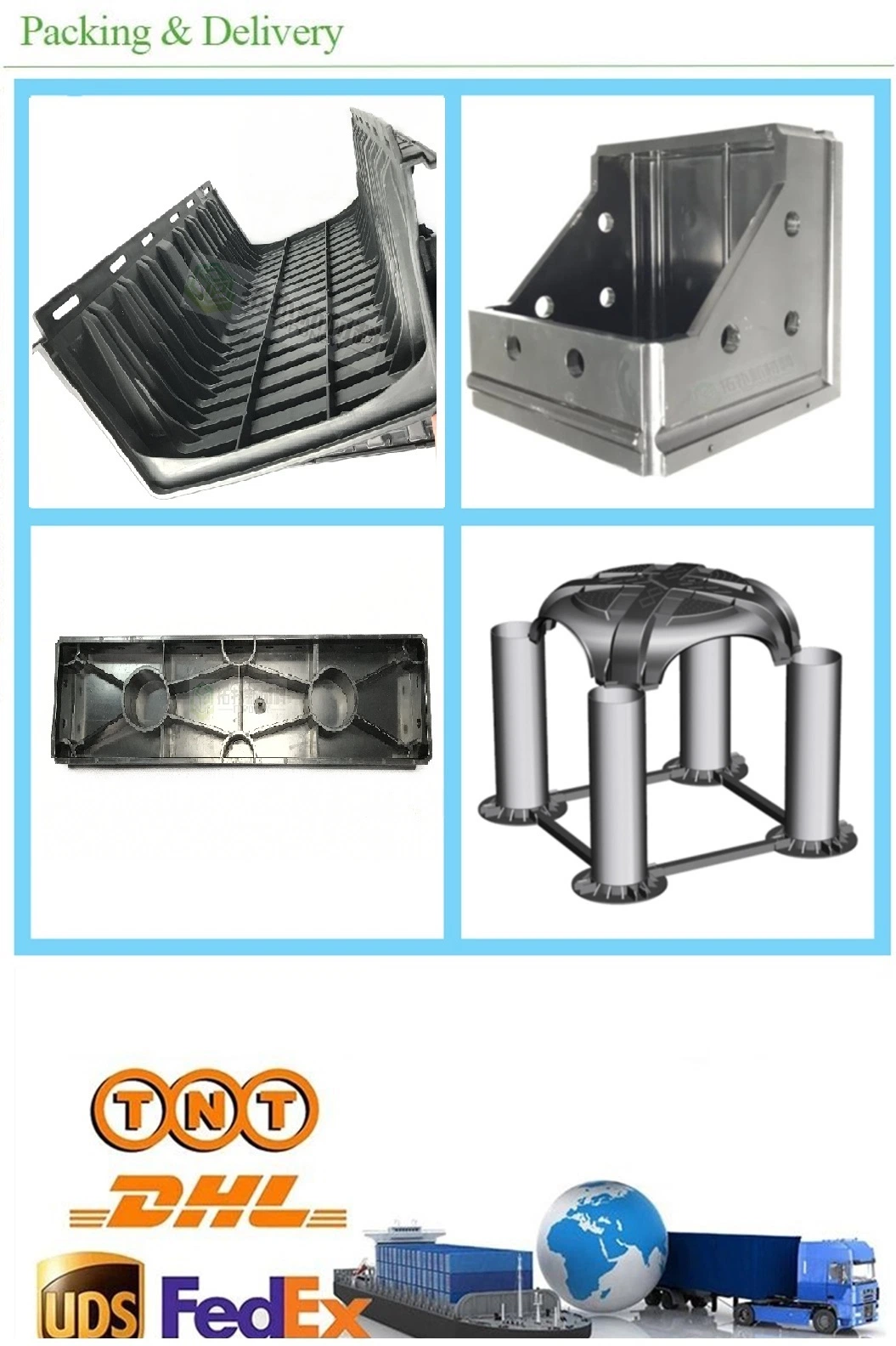 Innovative ABS Light Plastic Concrete Formwork Mould Columns