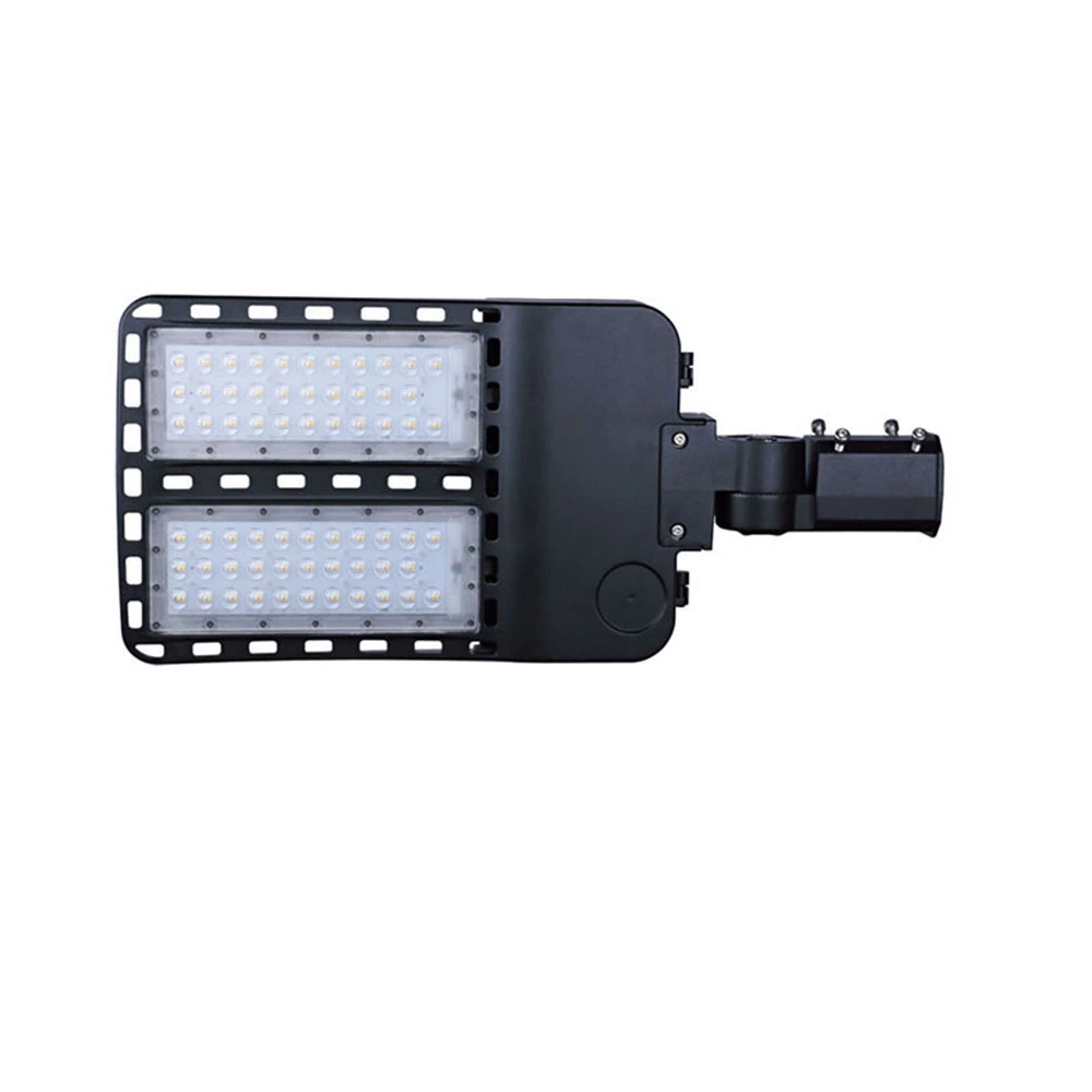 150W 300W Die Casting Luminaries Aluminium Adjustable Smart Commercial LED Shoebox Floodlight Parking Lot Lights