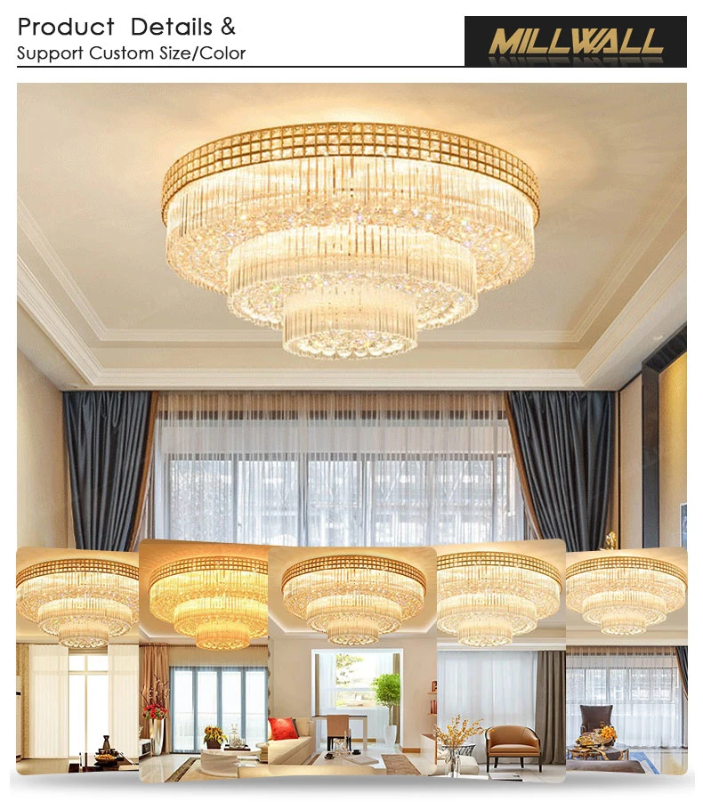 Decorative Hotel Dining Living Hanging Modern Pendant Light Chandelier Ceiling Lamp