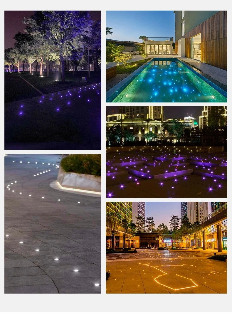 RGB Color LED Pool Light Underwater Waterproof Underground Pool Light