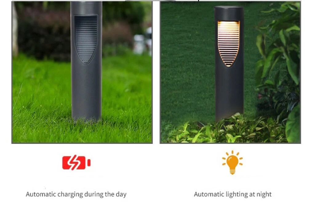 Hot Sale Path Sun Powered Solar LED Garden Bollard Light