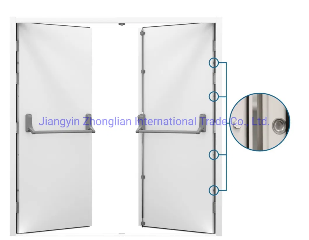 Emergency Escape Fireproof Door for Public Place Best Price in China
