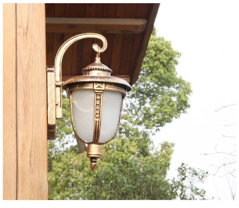 Retro Wall Lamp Waterproof Outdoor Porch Wall Light Corridor Courtyard Facade Lighting (WH-VR-88)