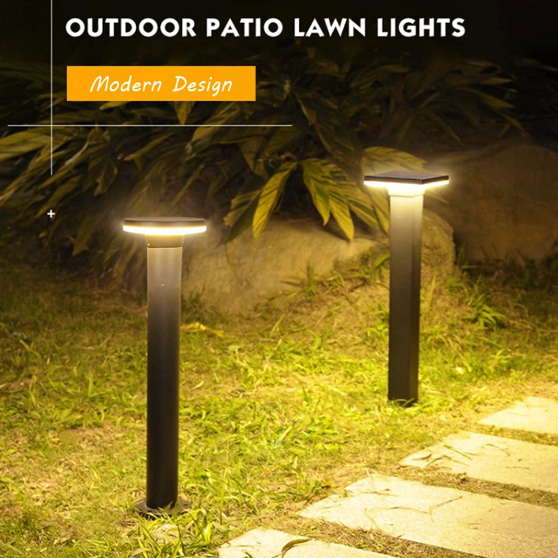 10W Mushroom IP65 Waterproof Landscape Aluminum Post Bollard Garden LED Lawn Light
