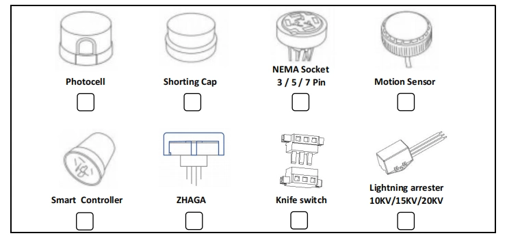 IP66 Ik08 Die Casting Man LED Smart City Street Lighting