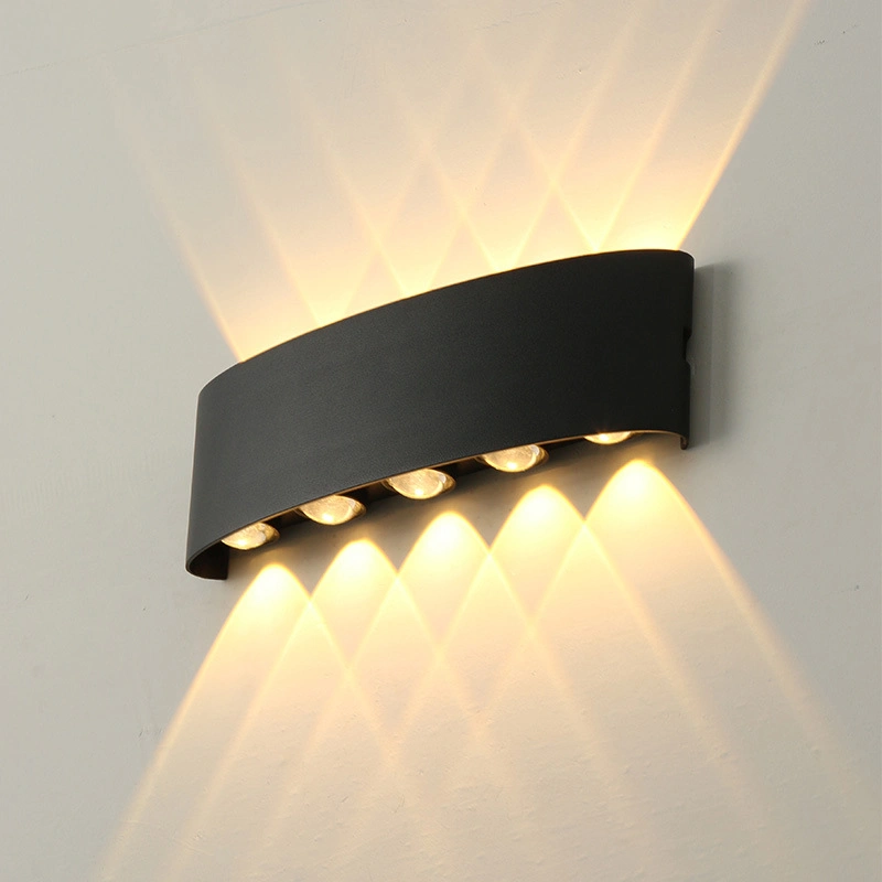 Decorative Exterior Aluminum Wall Mounted up and Down Bedside Wall Light