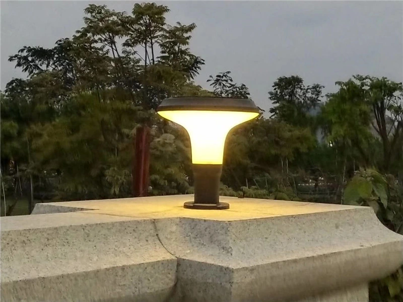 Waterproof Wholesale Rechargeable 3W Solar Bollard Light for Outdoor Lighting