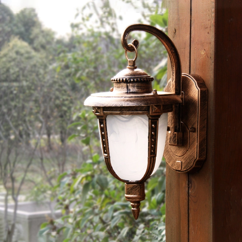 Retro Wall Lamp Waterproof Outdoor Porch Wall Light Corridor Courtyard Facade Lighting (WH-VR-88)