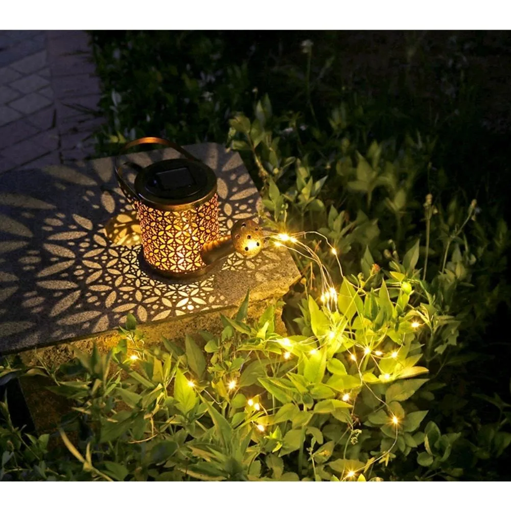 Waterproof Iron Art Water Kettle Lawn Lighting Garden Lamp Bl20505