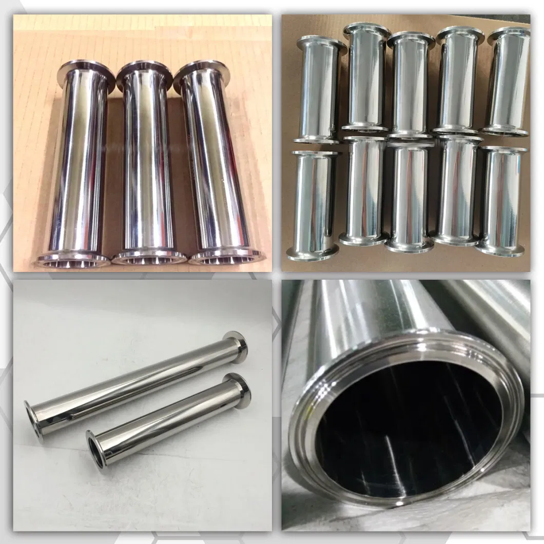 Stainless Steel Sanitary Round Polished Extractor Column