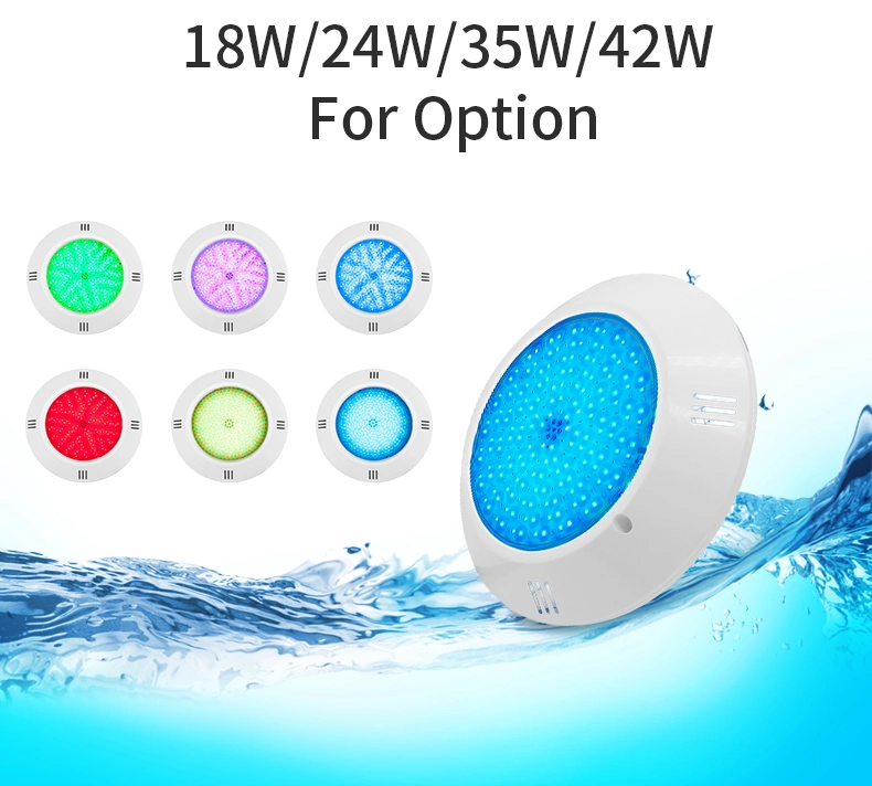 Wall Mounted Energry Saving Underwater Lamp LED Pool Light Outdoor Fishing