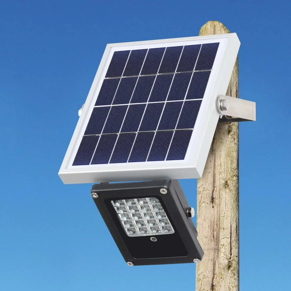 Solar RGB LED Flood Lights Landscape Lighting Solar Spotlight for Decking Lighting