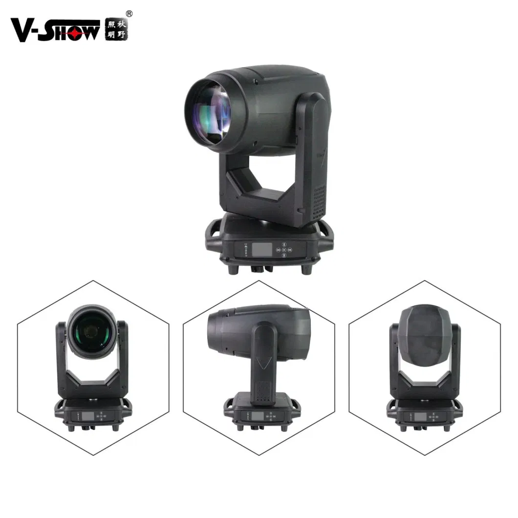 V-Show S712 Kuan 450W Cmy &amp; CTO Beam Spot Wash 3in1 Moving Head Lights LED 450W 3in1 Moving Lights for DJ Stage