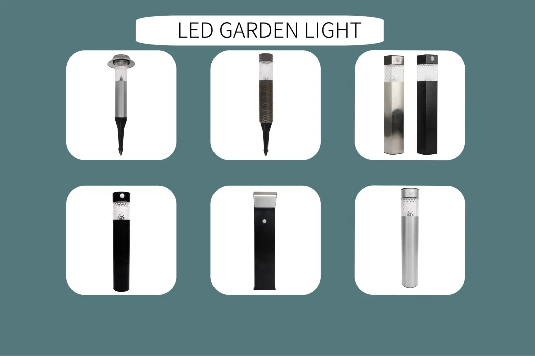 LED Waterproof Park Outdoor Solar Motion Sensor Garden Lighting