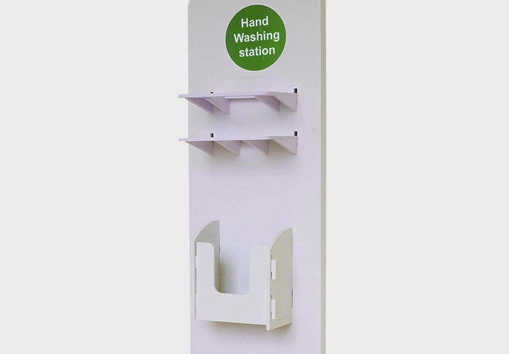 Hand Sanitizer Dispenser Stand for Public and Protect Work Place