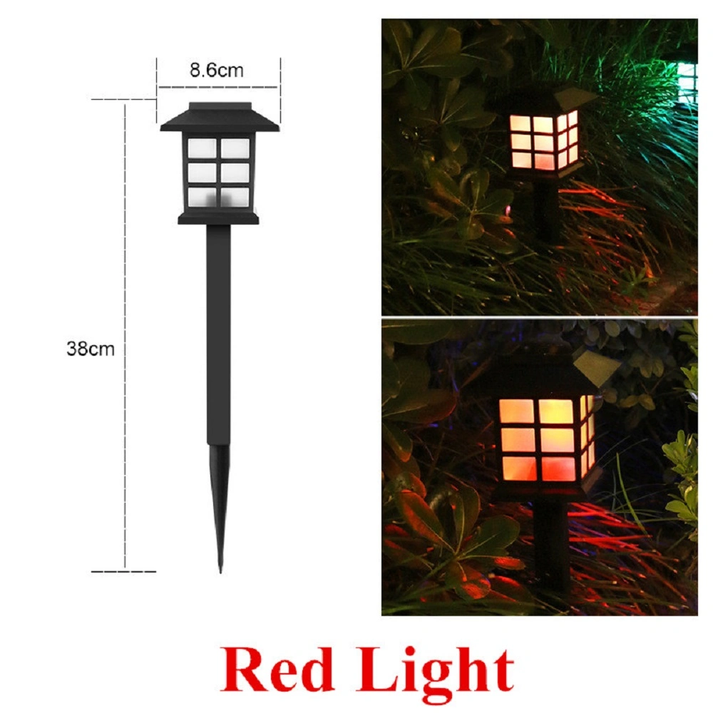 Lawn Yard Bollard IP65 Solar Light Best Battery LED Garden Lamp Bulb